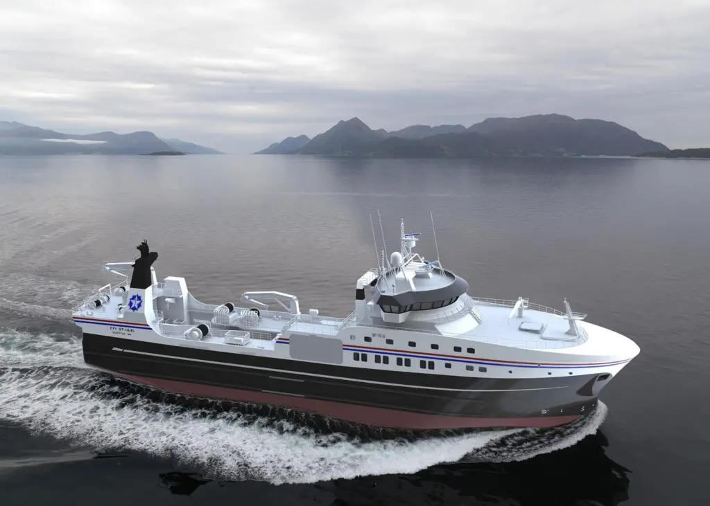 The 'M/S America’s Finest' will be built at Dakota Creek Industries in Washington using an ST-116 OL design