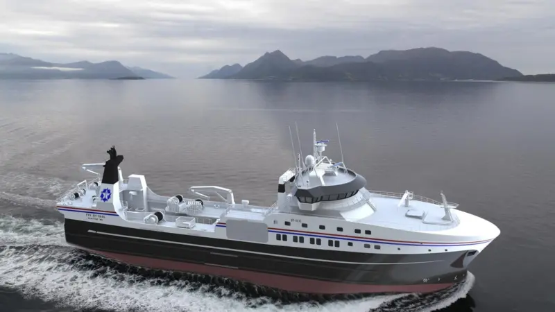 The 'M/S America’s Finest' will be built at Dakota Creek Industries in Washington using an ST-116 OL design