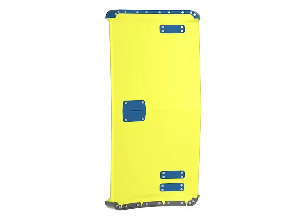 Trawl doors from recycled plastic