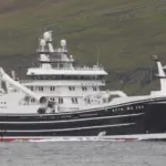 Gullak Madsen’s new Ruth started fishing on mackerel. Photo: Karstensens Skibsværft