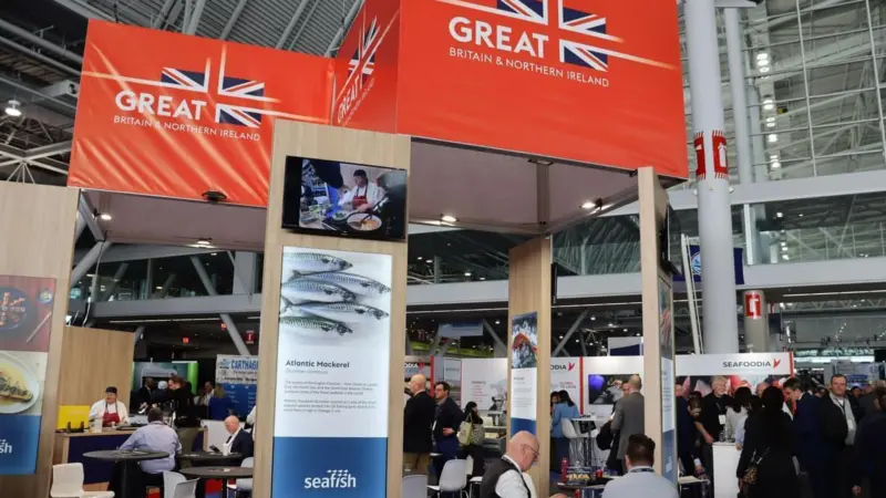 UK seafood pavillion 2023
