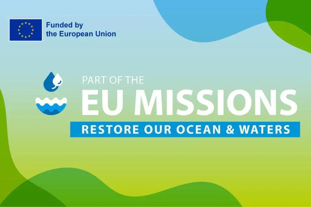EU Missions Restore our Ocean & Waters logo