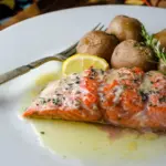 Salmon-with-Herbs-and-Lemon-Garlic-Butter