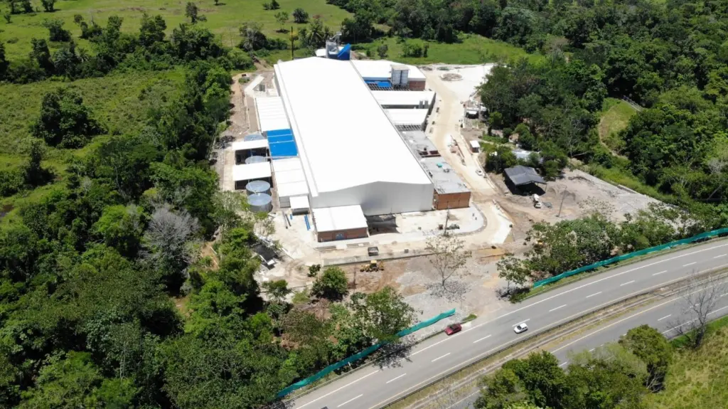 Aerial image of Enthos 1 facility