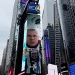 Seafood from Norway Haaland Eat your best - be your best på Times Square Foto Trude Bessesen for NSC v2