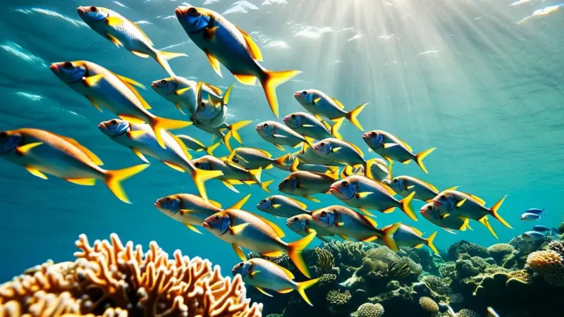 shoal of fish